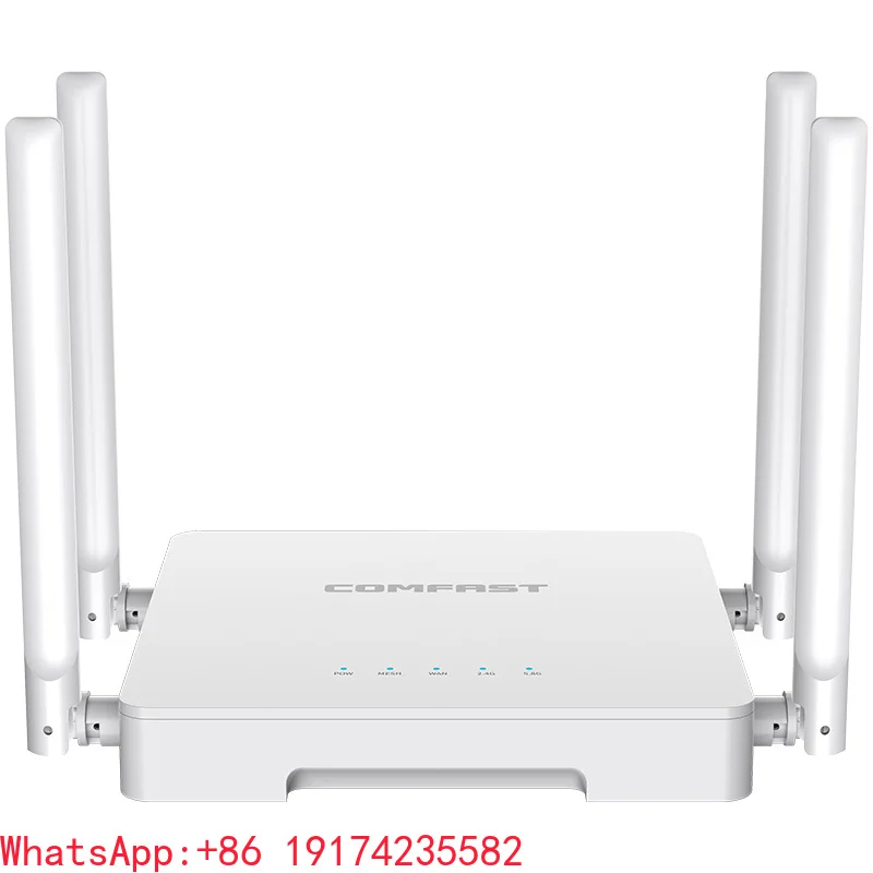 

COMFAST New Released CF-WR630AX AX3000 Wireless WiFi6 Router Small Size High Rate External Antennas