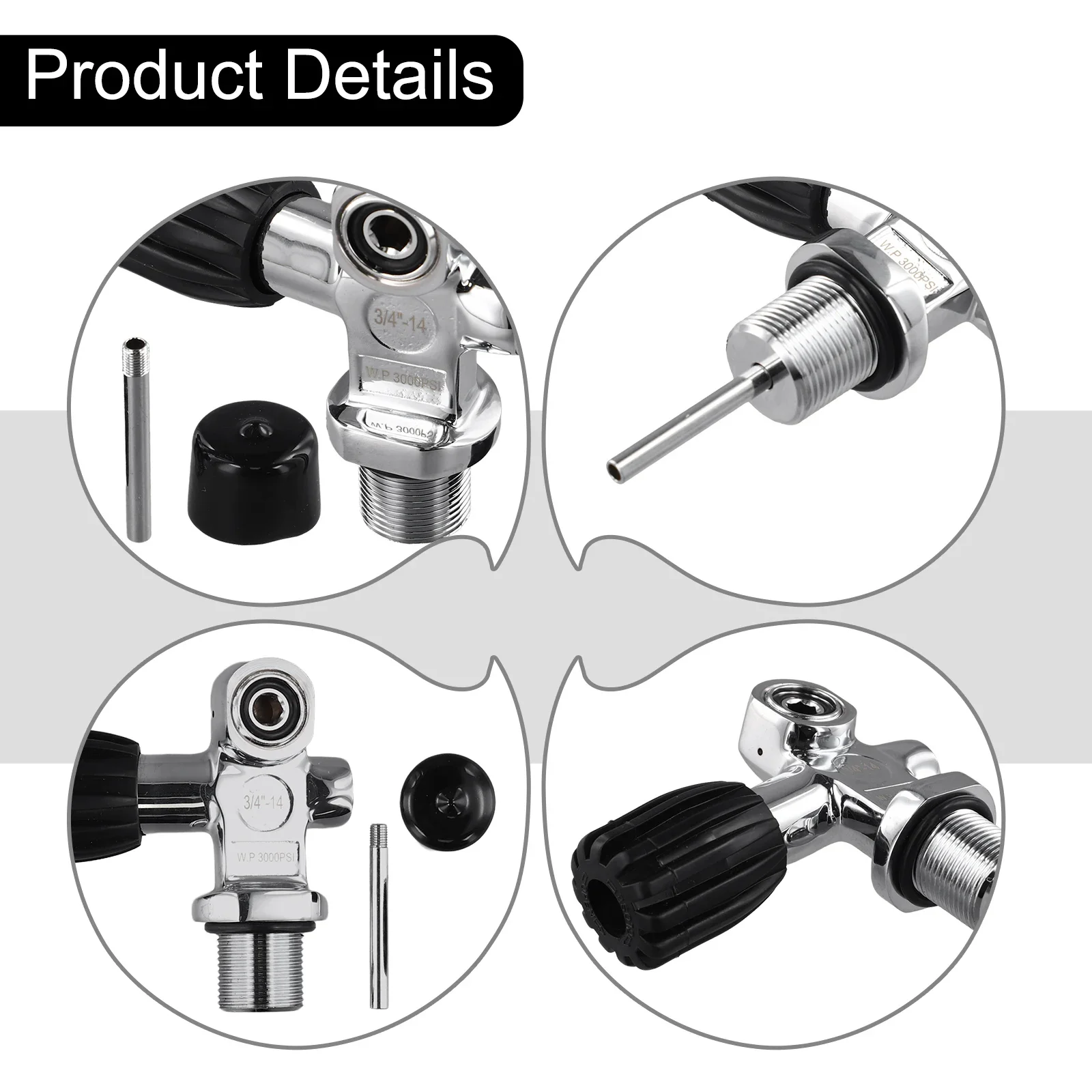 

Copper Diving Valve Tank Cylinder Repair Replacement Scuba Spare Study Accessories Exquisite Easy Installation