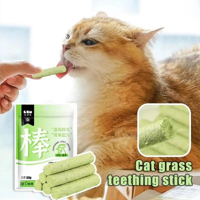 Chew Sticks For Cats Natural Pet Teething Sticks 6PCS Multifunctional Portable Chewing Sticks Nutrient Teething Sticks For Home