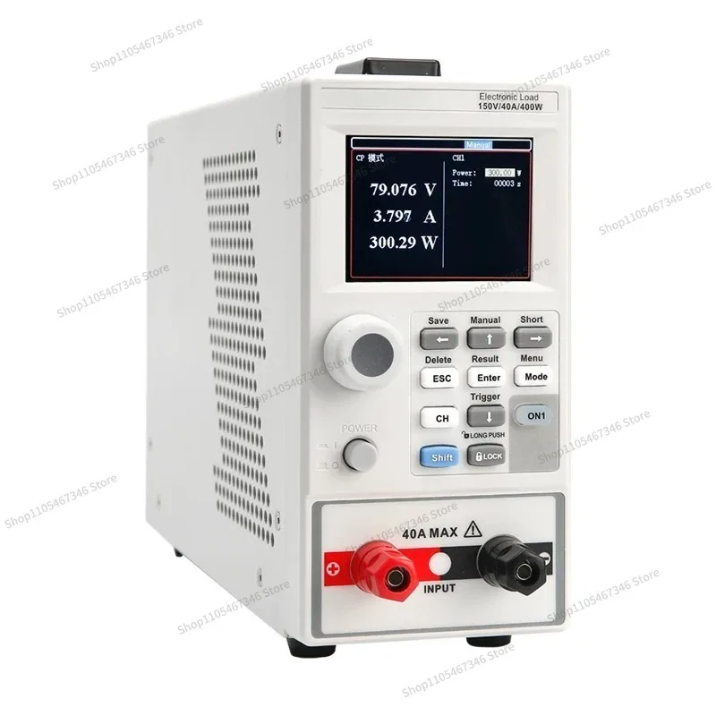 For High Precision Programmable DC Electronic Load Meter Dual Channel Current Power Supply Tester