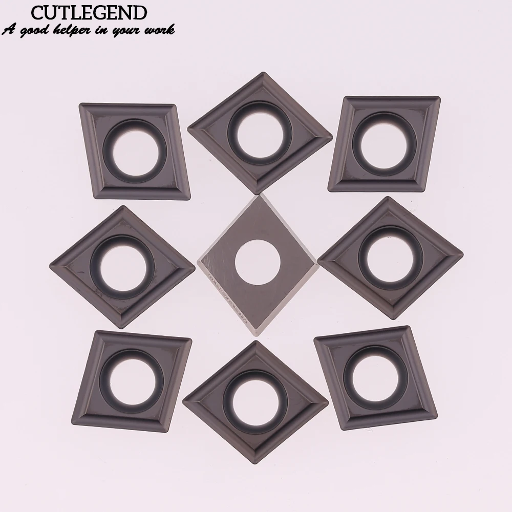 Imagem -04 - Tungaloy Carbide Turning Insere 100 Original Ccmt Ccmt09t304 Ccmt060204 Ccmt060202 Ccmt09t302 Ccmt09t308 ps Ns9530