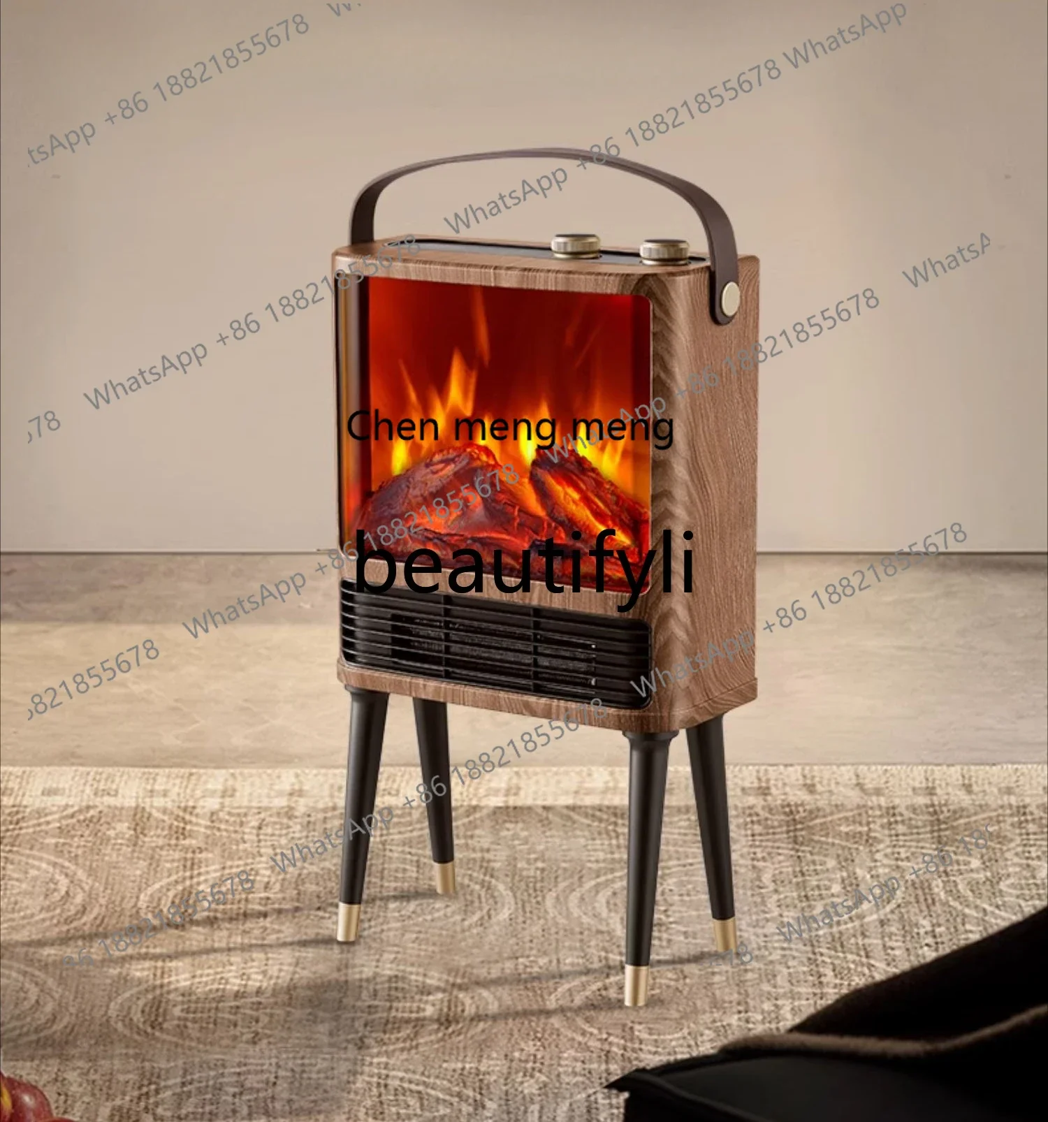 

Simulation charcoal electric heater fireplace electric heater quick heating safety