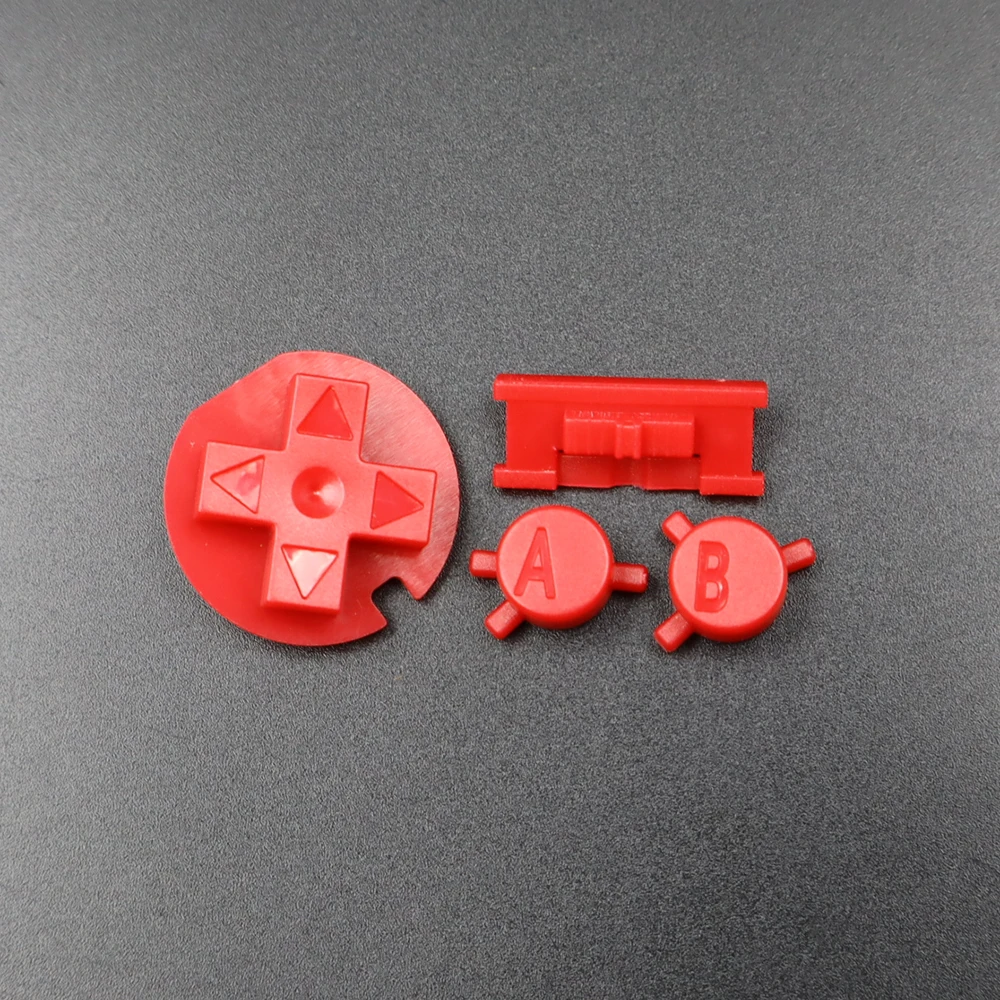 XOXNXEX 1 Set Suitable For Game boy color Button Shell For GBC Color Buttons GBC Game replacement Button Kit DIY Color