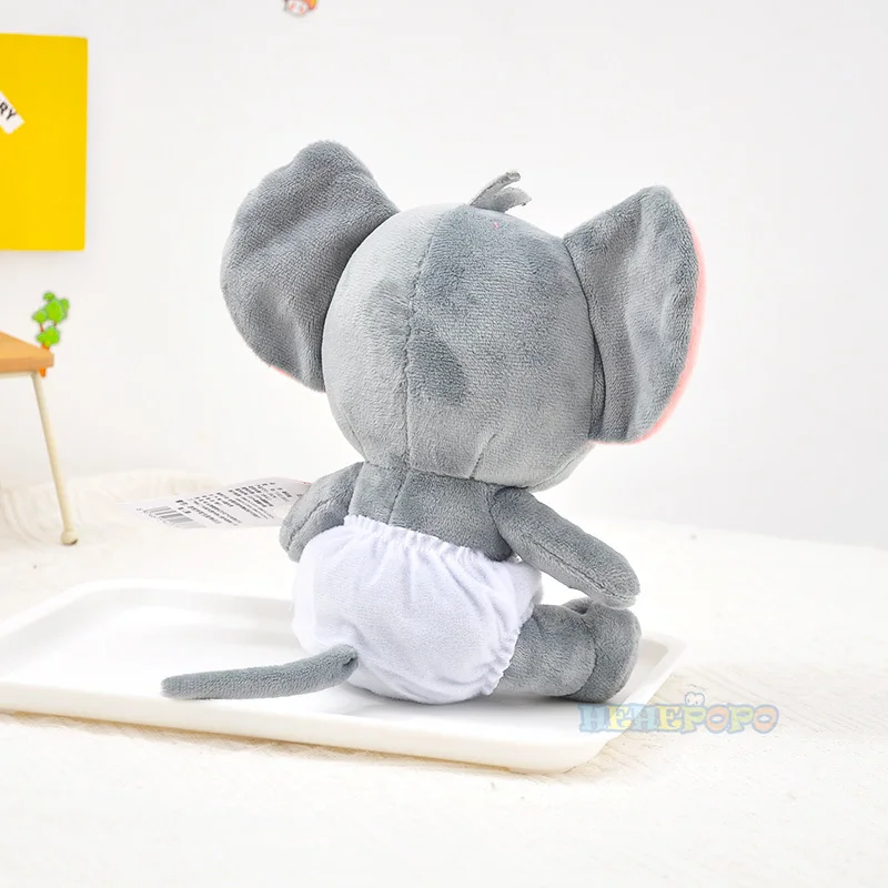 Original Tuffy Series Plush Doll Tom and Jerry Plush Toys Cute Tom Cat Throw Pillow Doll Tefie Mouse Action Cartoon Doll