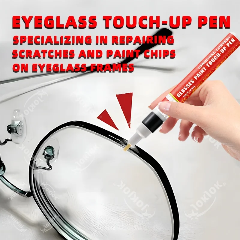 قلم لمس بإطار نظارات متطور، إصلاح دقيق للإطارات البلاستيكية المعدنية، مجموعة ترميم النظارات متعددة الوظائف