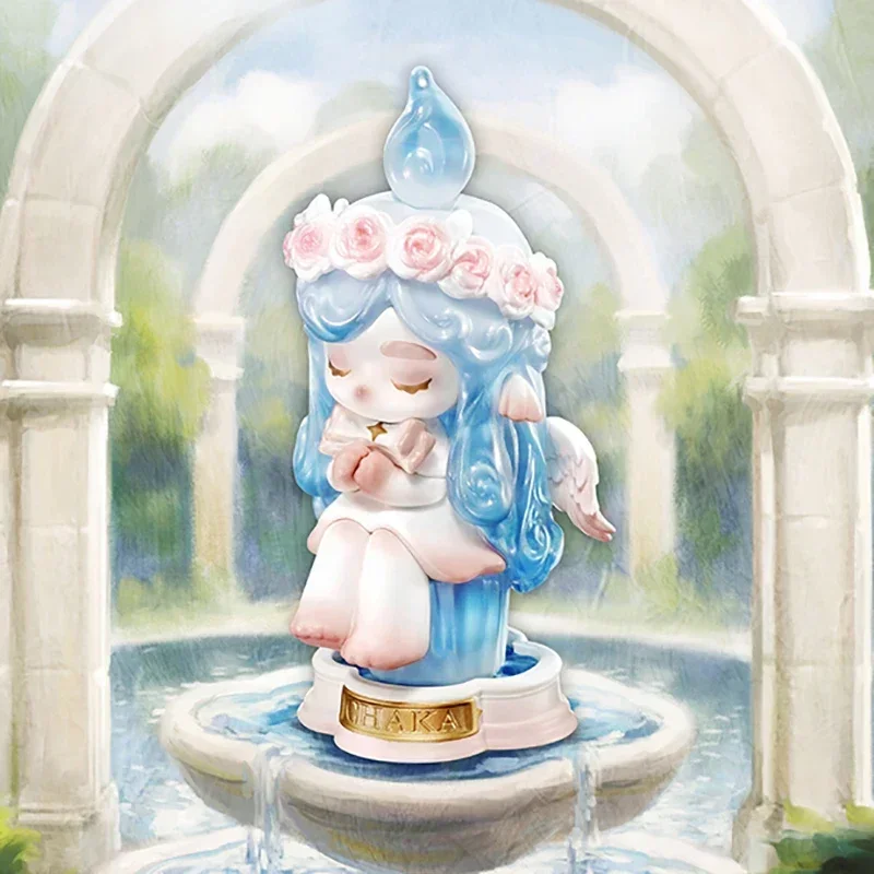 POPMART CHAKA شمعة الهمس سلسلة صندوق أعمى اللعب Kawaii أنيمي عمل الشكل الكرتون نموذج ديكور المنزل دمى الفتيات هدية