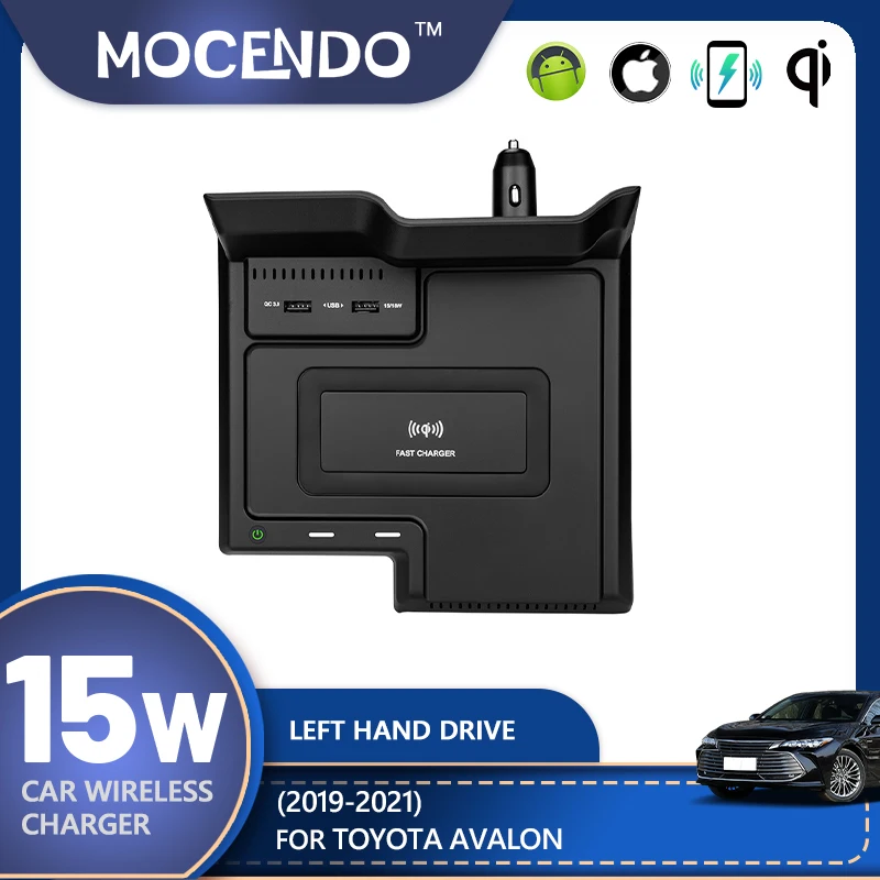 

Wireless charger for car For Toyota Avalon 2019-2021 accesorios para auto car tools fit xiaomi,iphone phone