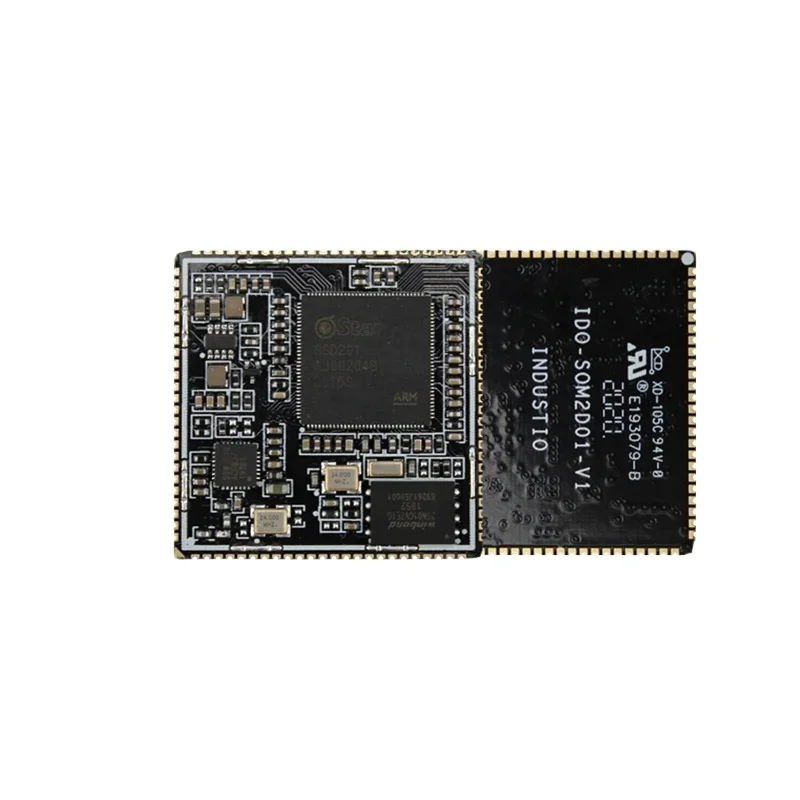 android SOM board module  IDO-SOM2D02 sigmastar SSD202 SOC based with ARM Cortex A7 Core  128M 256M NAND Flash with WIFI