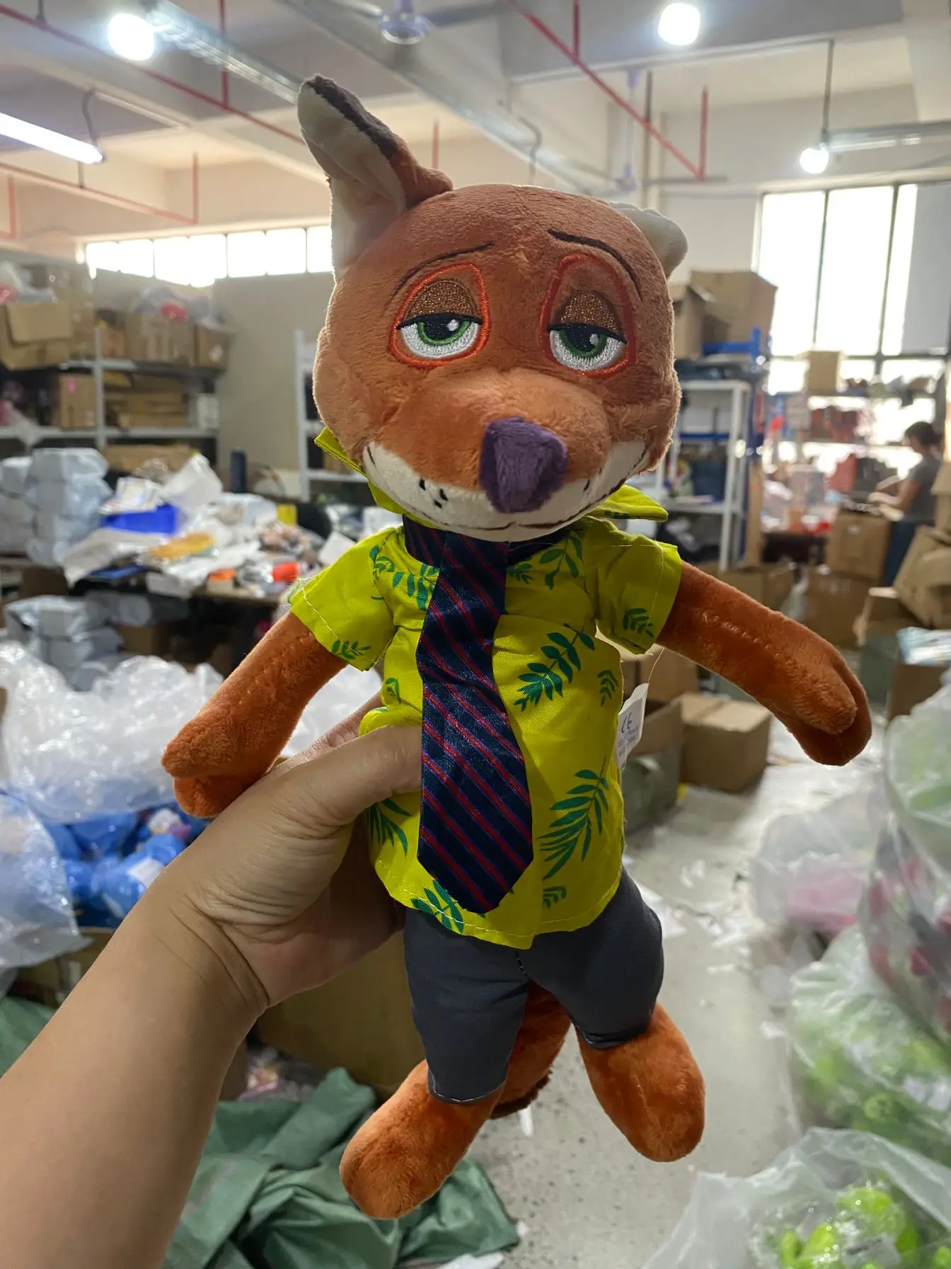 ****Zootopia Stuffed Animal Plush Toy Judy Hopps Fox Nick Wilde Doll Zootropolis Character Soft Toy Gift for Children Movie Fans