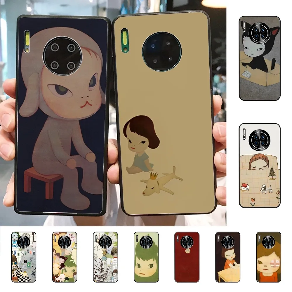 Yoshitomo Nara Phone Case For Huawei Mate 10 20 30 40 50 lite pro Nova 3 3i 5 6 SE 7 pro 7SE