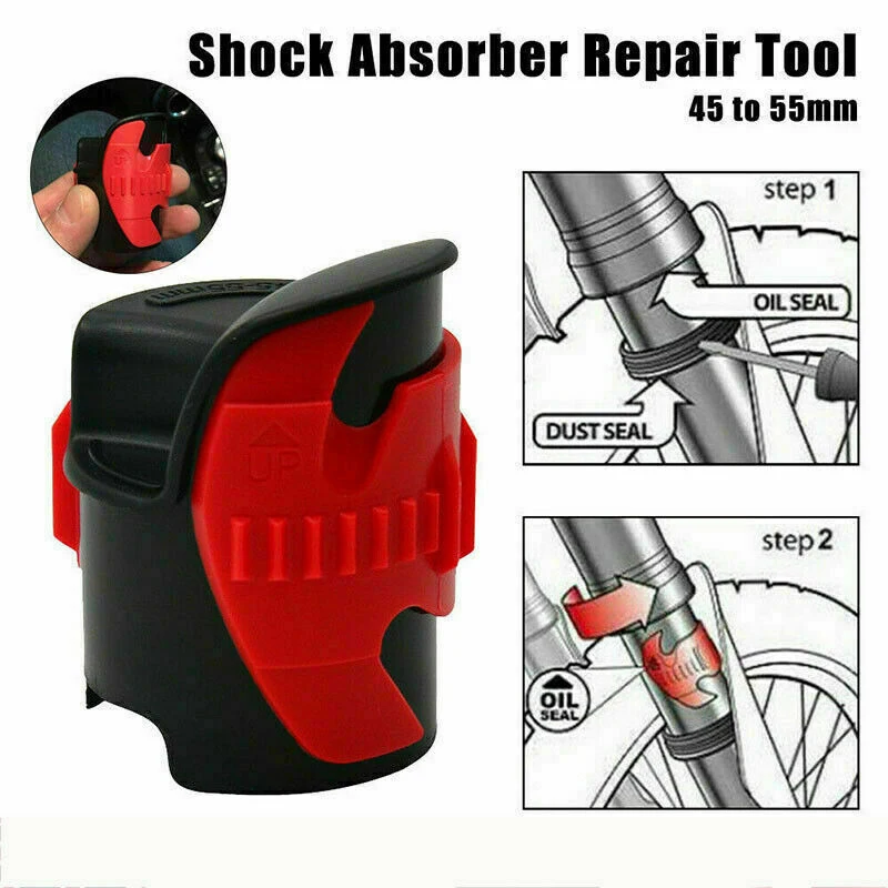 45-55mm Universal Motorcycle Front Fork Shock Absorber Oil Seal Cleaning Tool Repair Tool