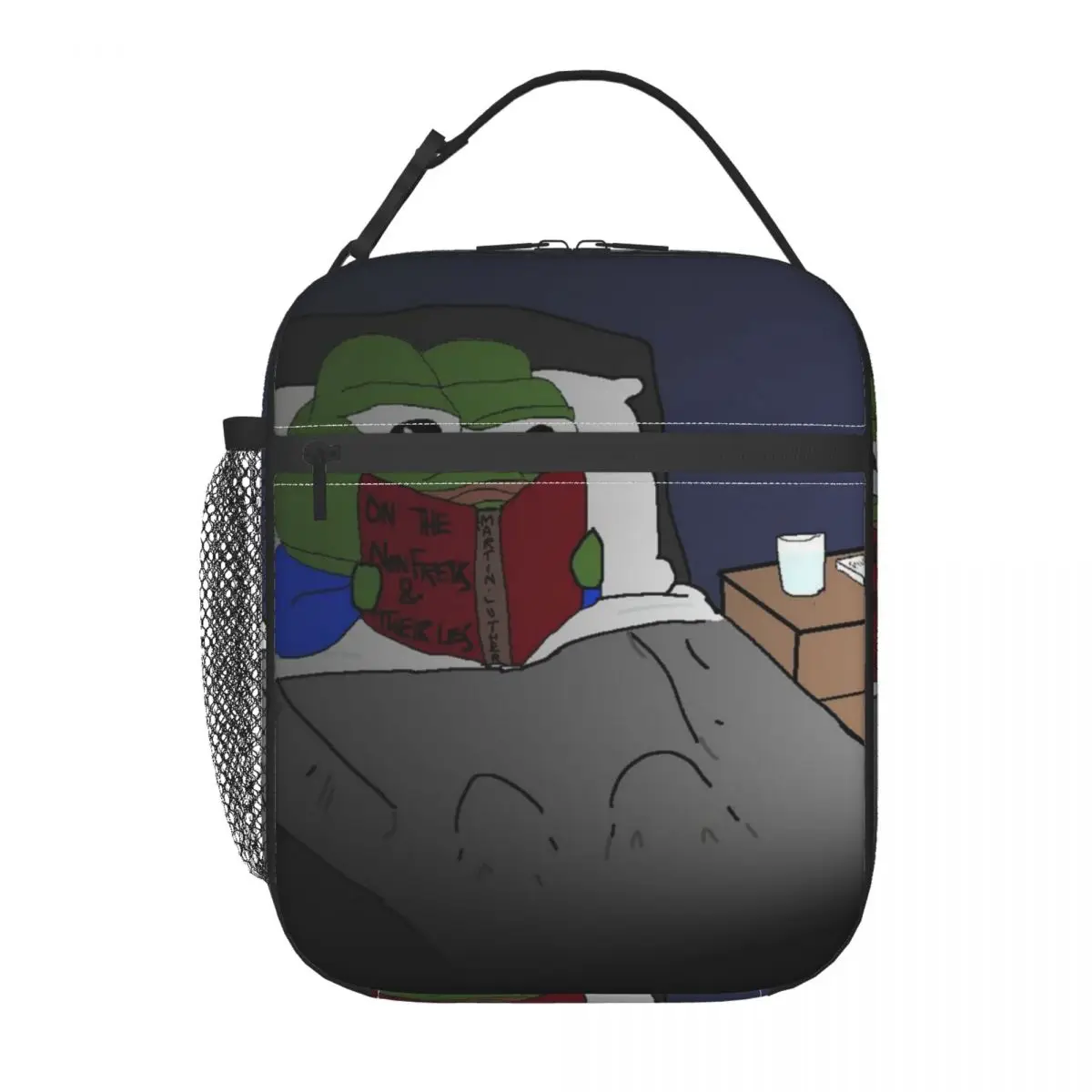 

Грустные перцы, лягушка, забавная изолированная сумка для обеда для мужчин и женщин, коробка для хранения еды, герметичный холодильник, термокоробки для обеда для школьного офиса