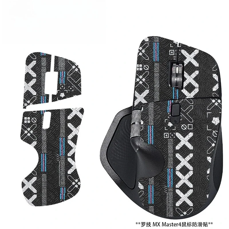 

For Logitech MX Master 4 Mouse， Full-Cover Anti-Slip Sweatproof Palm Grips Durable Protective Stickers