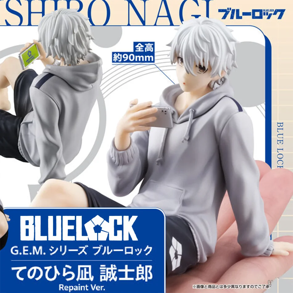 BLUE LOCK Actiefiguren Nagi Seishiro Anime Figuur Zittend Beeldje PVC Collectible Model Kinderen Pop Speelgoed Geschenken