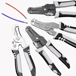 Wire Stripping Pliers Multifunctional Electrician Special Tools Pulling Wire Cutting Pliers Small Copper Pipe Crimping Pliers