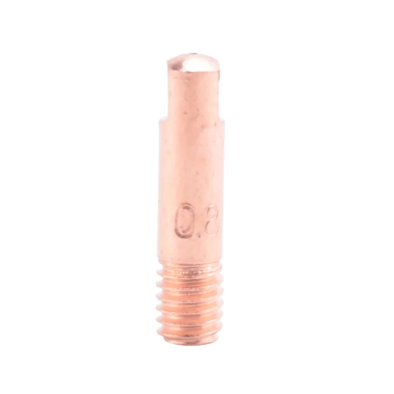

14Pcs MB-15AK Welding Torch Consumables 0.8Mm Contact Tips Gas Nozzle For 15AK MIG Welding Torch-AC17