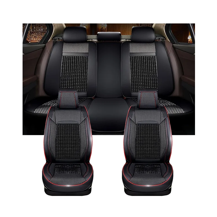 Xiangta Full Set Hot Sales Cheapest Handmade Cooling Massage Wood Hexagon Beads Car Seat Cushion