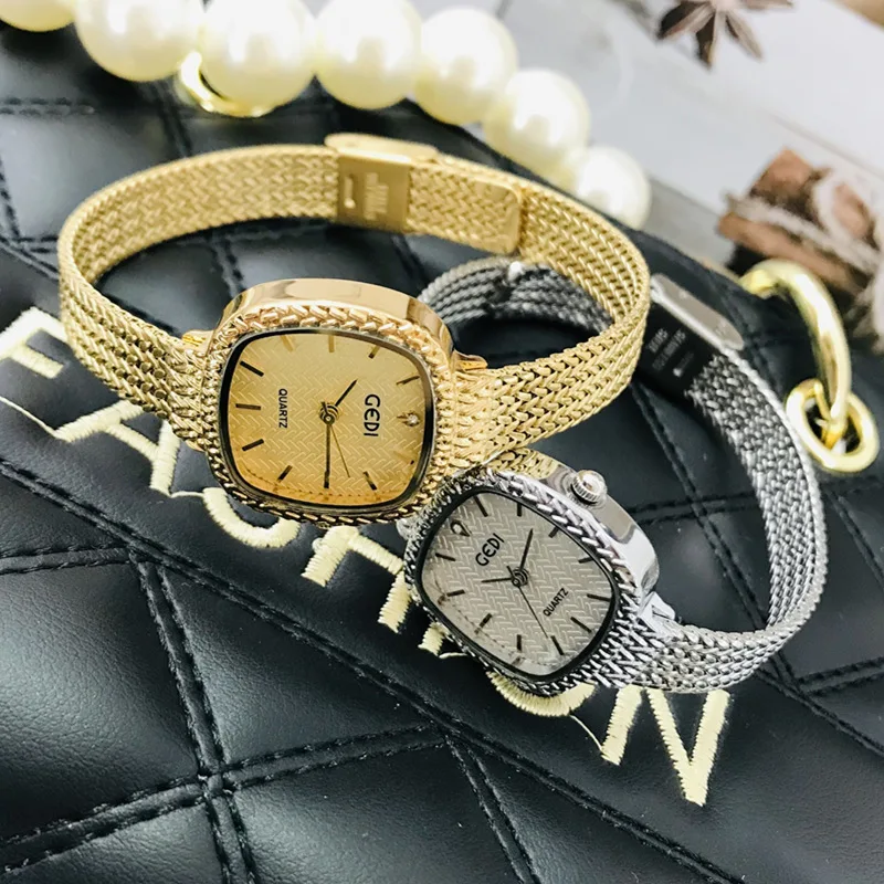 

Vintage Small Dial 2024 Women's Watch Diamond Retro Luxury Elegant Gifts small elegant woman watch Reloj Mujer Relogio Feminino