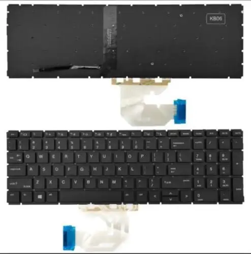 New US Keyboard For HP Probook 450 G6 455 G6 450 G7 455 G7 HSN-Q25C Q22C Q17C Q16C Laptop no frame backlit