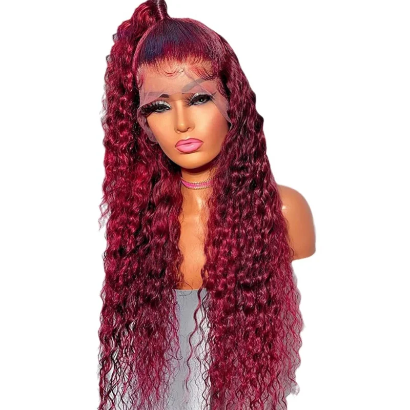 Fashionable , small curly long hair wig, lace front hot style
