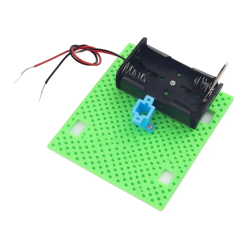 STEM Learning Bubble Machine Kit for Unassembled DIY Science Project with Mechanical Motion and Airflow Demonstration