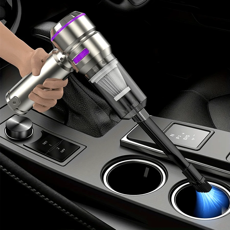 

Car Vacuum Cleaner Portable High Power Handheld Wireless Brushless Motor Cleaning Machine Powerful Air Duster for Home Car Use