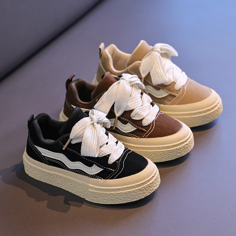 

Детские кроссовки, модная удобная модная нескользящая спортивная обувь с круглым носком для малышей, детская повседневная универсальная обувь на мягкой подошве