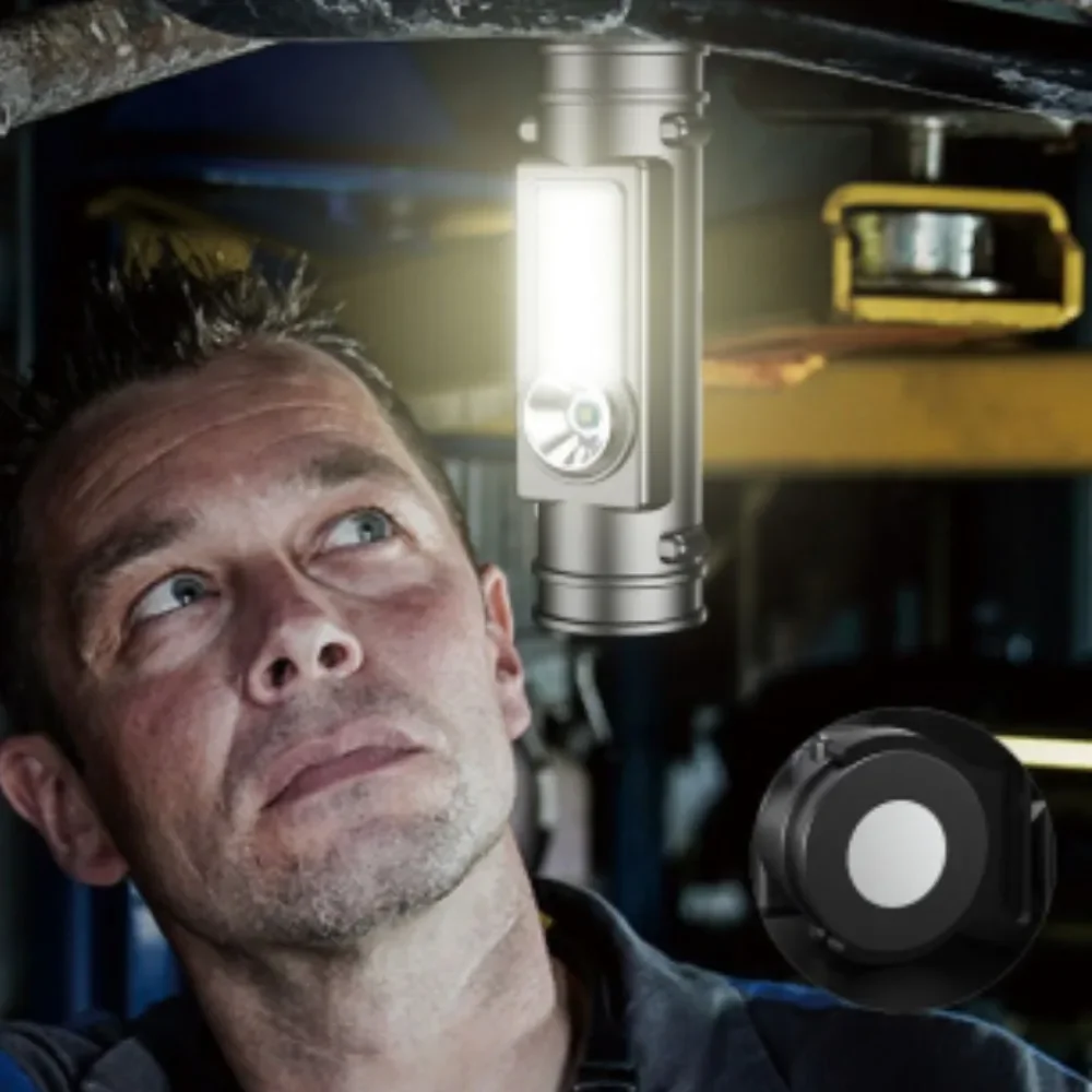 Mini Rechargeable Powerful Headlamp Hiking Camping USB C Head Light LED Headlight Front Head Lamp For Working