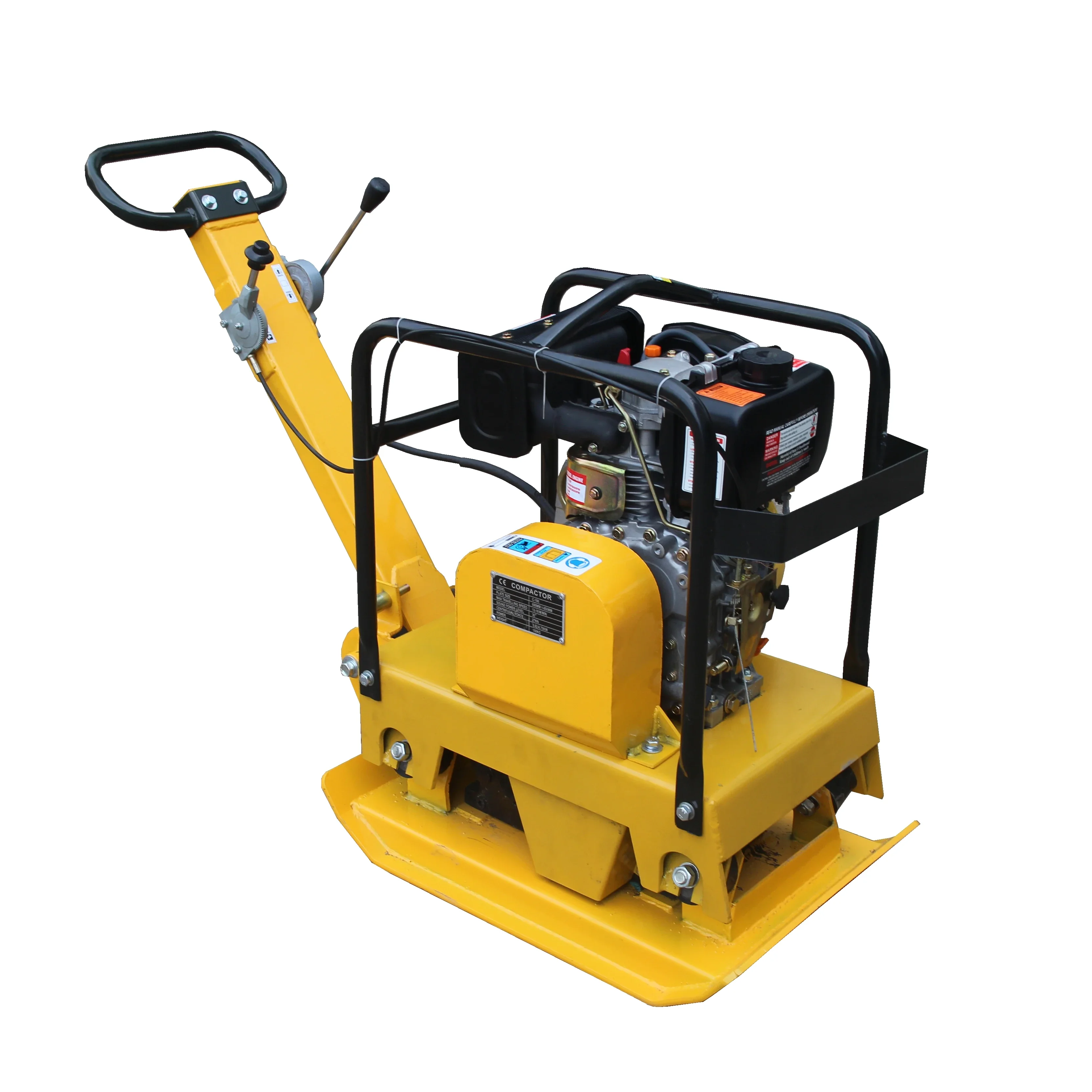 

C-180 140KG Vibrating Plate Compactor with Diesel Gasoline Engine South Korea Philippines Provided Pakistan United States UAE