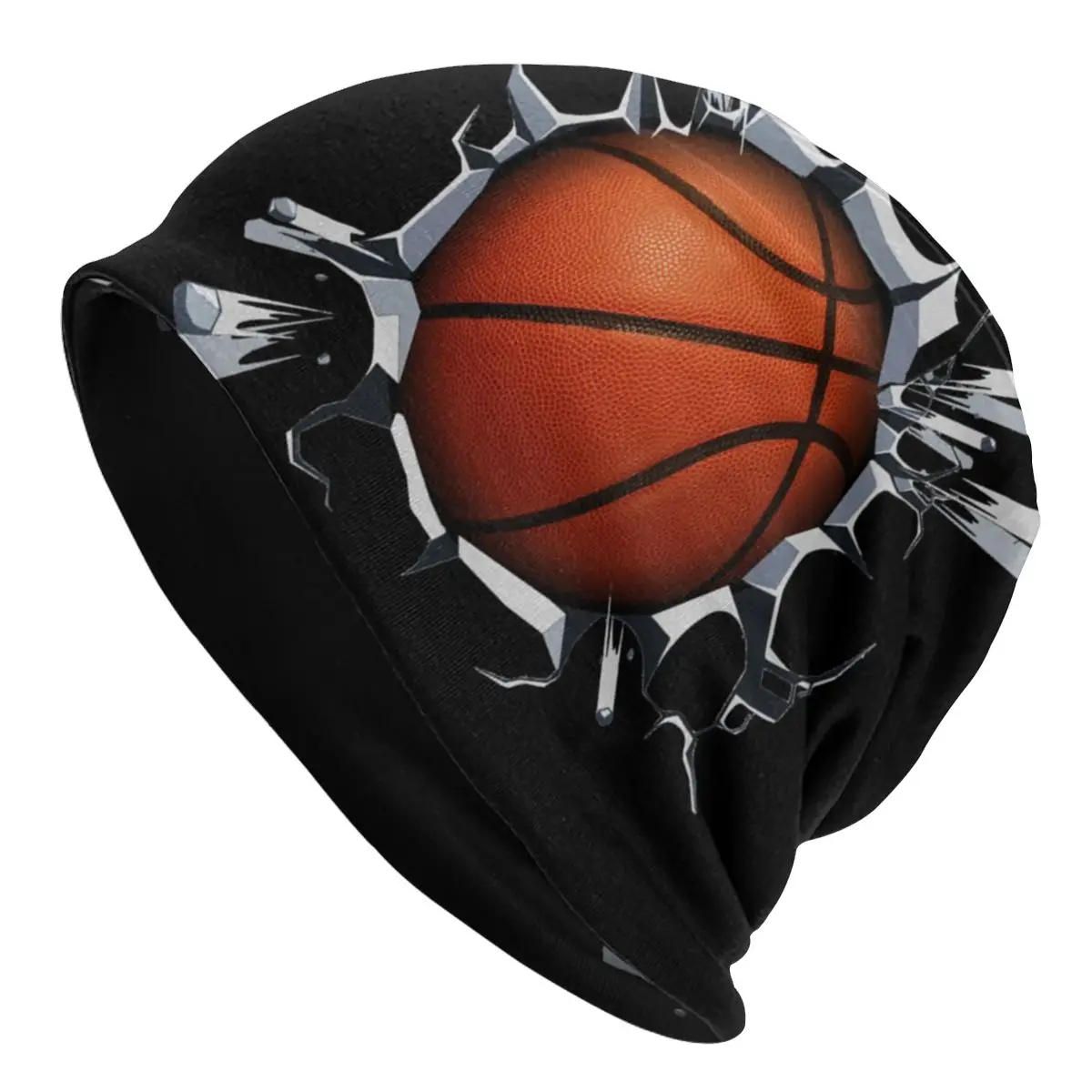 Custom Unisex Bonnet Winter Warm Knitted Hat Women Men Basketball Smash Street Skullies Beanies Caps Adult Beanie Hats Ski Cap