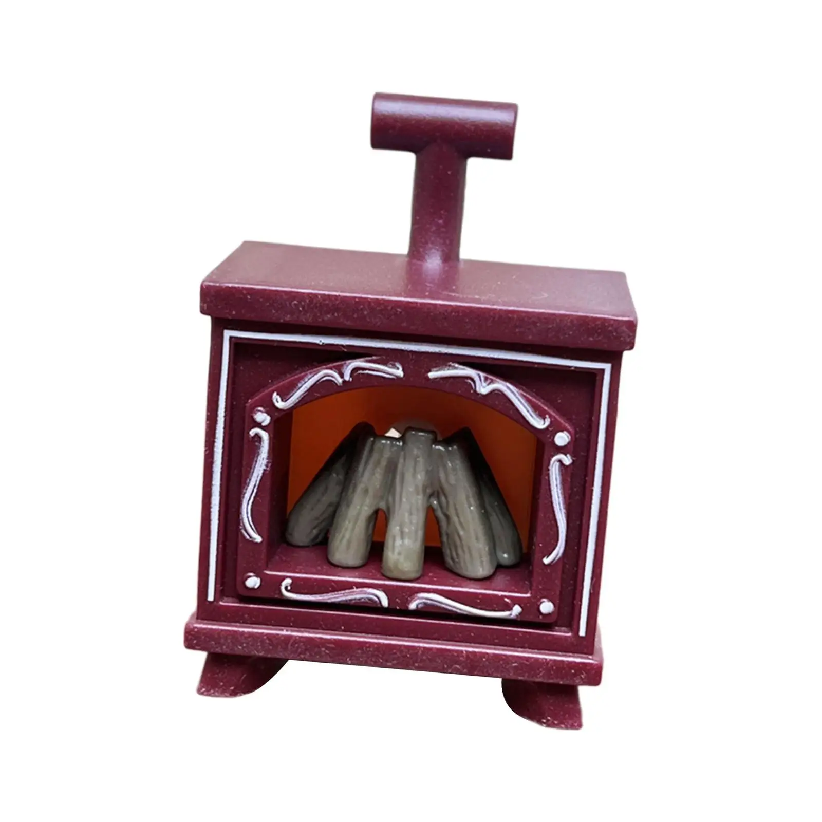 1:12 Scale Dollhouse Fireplace Doll House Decor Multiuse Dollhouse Furniture