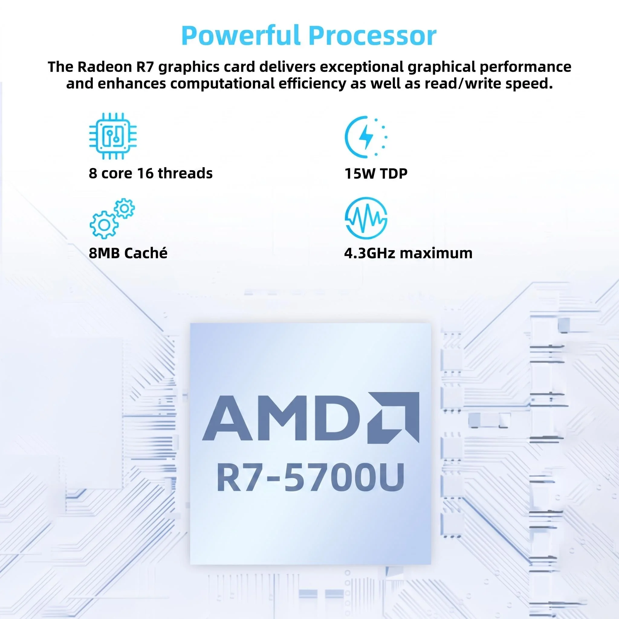 Texhoo Mini ITX PC AMD Ryzen 7 5700U R5 5600H 4600H FP6 DDR4x2 Dual Channel M.2 NVMe SATAx2 HDMI VGA LVDS 16G 256G Home Server
