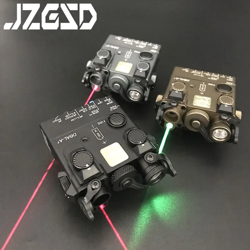 المعادن التكتيكية DBAL-A2 الأحمر IR الليزر A2 الليزر الأخضر المزدوج مفتاح بالتحكم عن بعد سلاح الصيد ضوء Surefir M300C M600C مجموعة مصابيح يدوي #3
