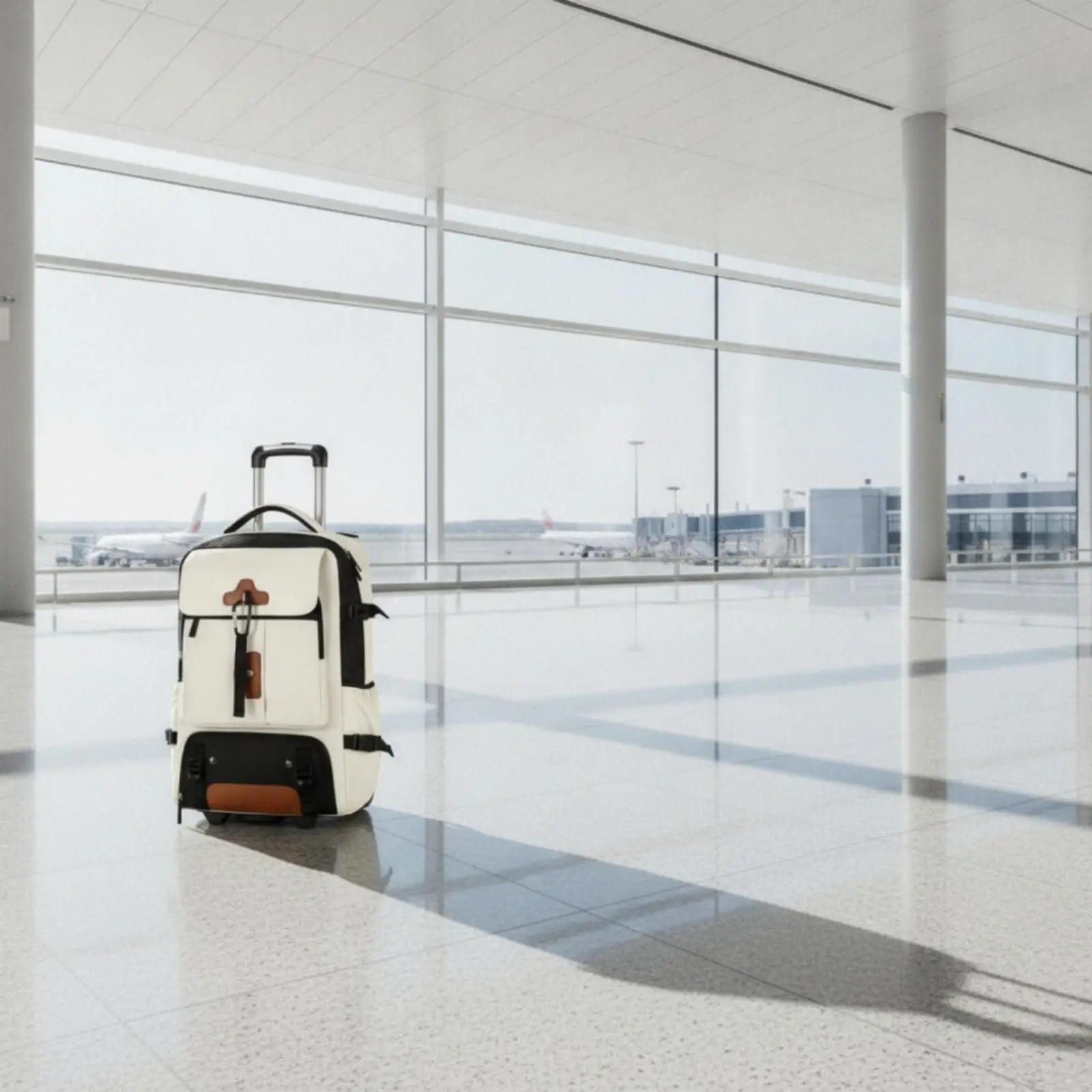 sac-a-dos-trolley-de-voyage-pour-homme-30l-avec-poignee-extensible-et-poche-avant-a-rabat-pour-bagage-cabine-d'avion