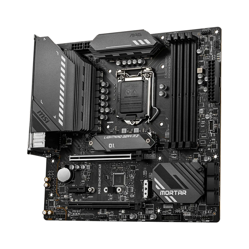 Placa-mãe MSI MAG B560M MORTAR LGA 1200 Intel B560 Micro ATX Intel