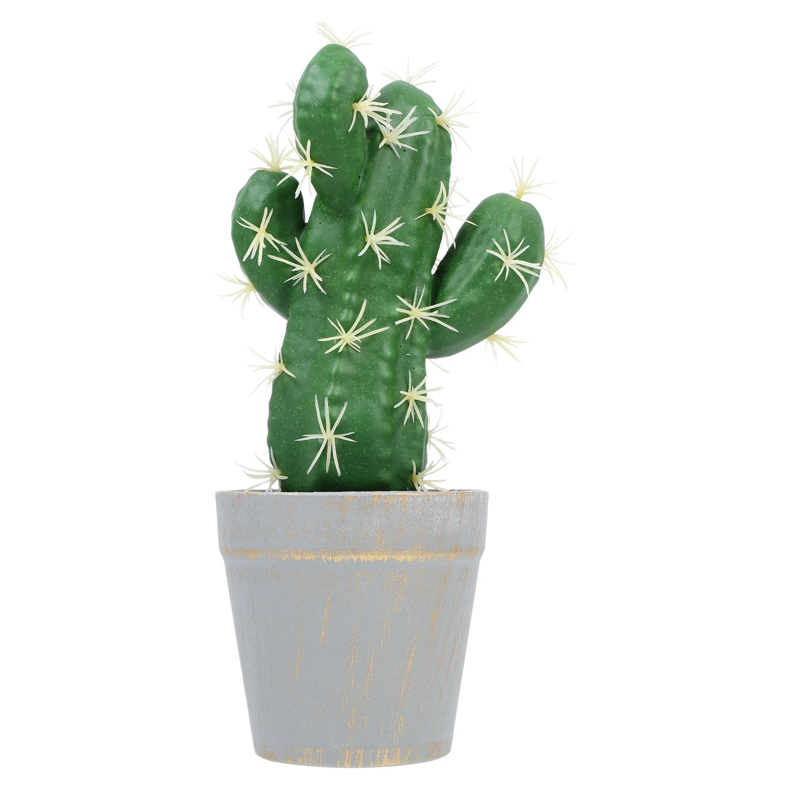 

Delicate Mini Cactus Bonsai Decor Artificial Potted Plant Simulation for Home Office Shop Vitality Artificial Cactus Decor