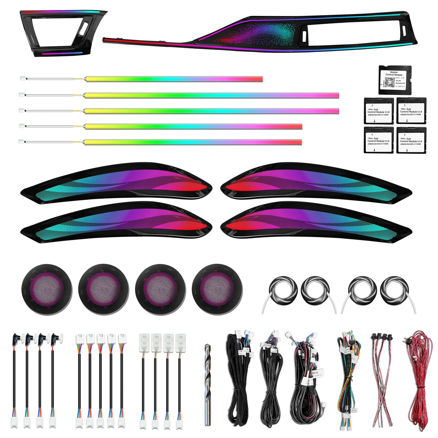 

Right Driver for F30 Ambient Light for F30/F36 4 Series for Gran Coupe RHD Interior Light Emitting Diode Lighting Upgrade