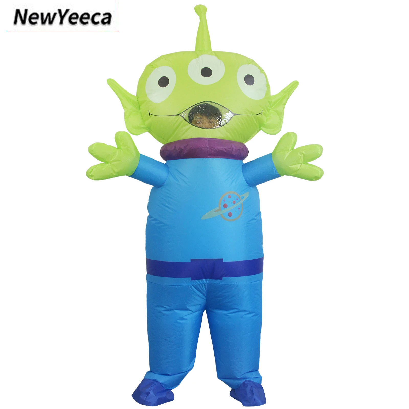 Nouveau ET Alien Costume gonflable drôle fantaisie Costumes robe mort fantôme pourim Halloween carnaval Anime fête adulte Cosplay Costumes
