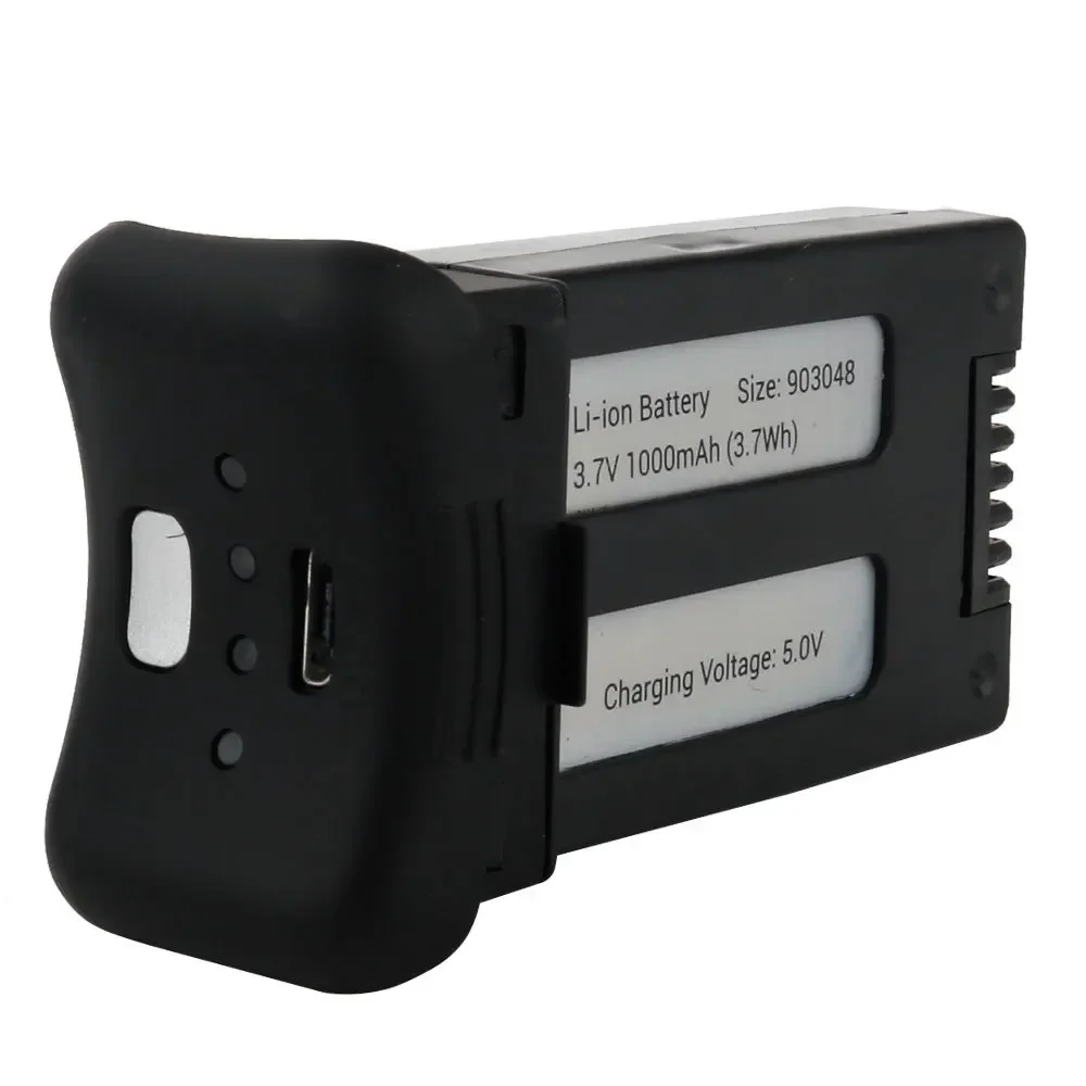 Batería de 3,7 V 1000mah para SJR/C SJRC S20 S20W recambios de cuadrirrotor RC Accesorios