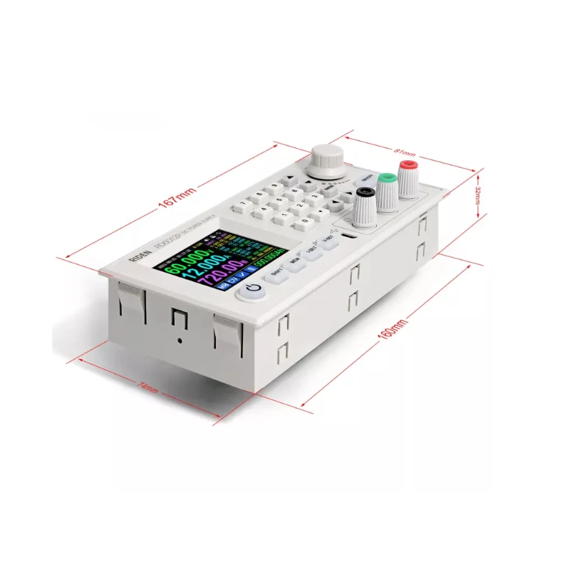 Риден®RD6012P RD6012PW USB WiFi 5-значный понижающий преобразователь напряжения постоянного тока в постоянный ток Регулируемый понижающий преобразователь вольтметр 60 в 12A - R