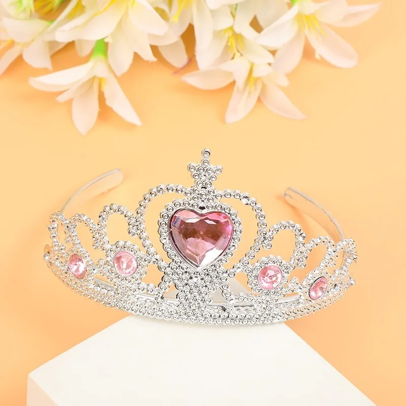 Crystal Tiara Crowns for Women Girls Elegant Princess Crown Children Bridal Wedding Prom Birthday Cosplay Costumes Headdresses