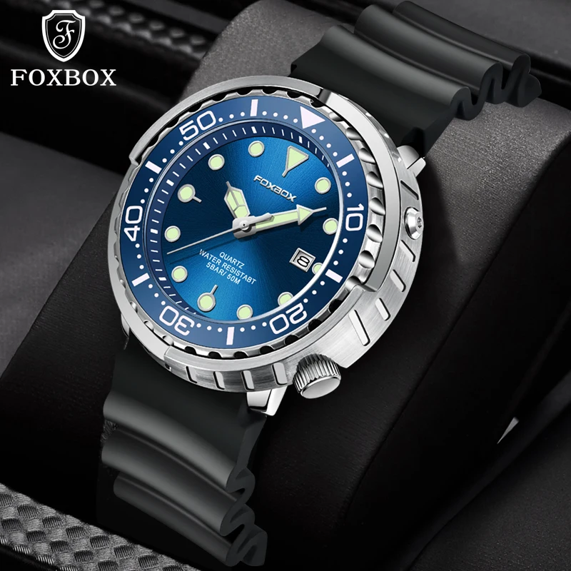 LIGE Top Brand Luxury Men Watches Business Fashion Man Quartz Watch Waterproof Silicone Sport Luminous Clock Male Wristwatch+Box