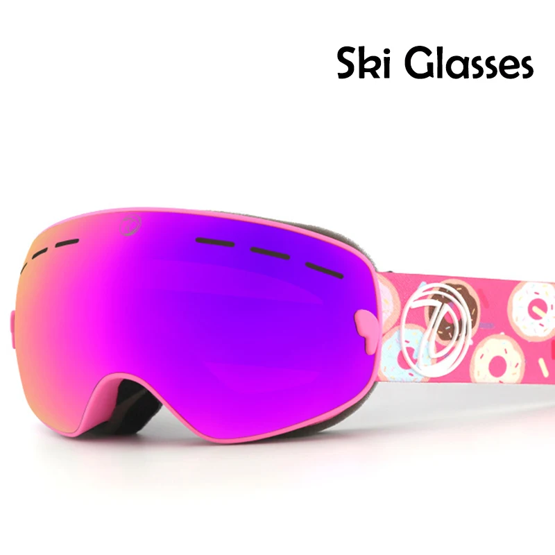 

Snow Glass 2024 Children Anti-fog Eyewear Double Layer Ski Goggles New Boy Mask Outdoor Snowboard Skiing Sports Girl Ski Glasses