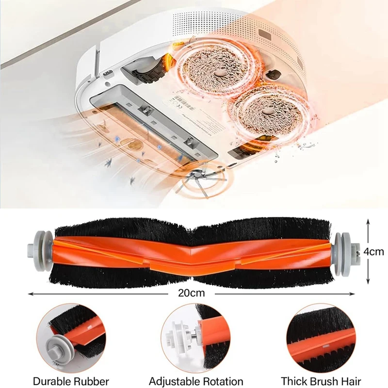 For Dreame L10s Ultra/L10 Ultra/L10s Ultra/Dreame L10S/S10/S10pro/Xiaomi X10 Vacuum Cleaner Main Side Brush Filter Parts