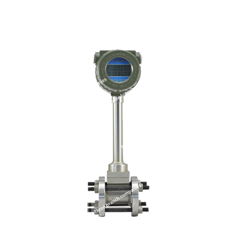 Intelligent Vortex Flowmeter Gas Flowmeter Steam Liquid Natural Gas Explosion-Proof Gas Open Flowmeter