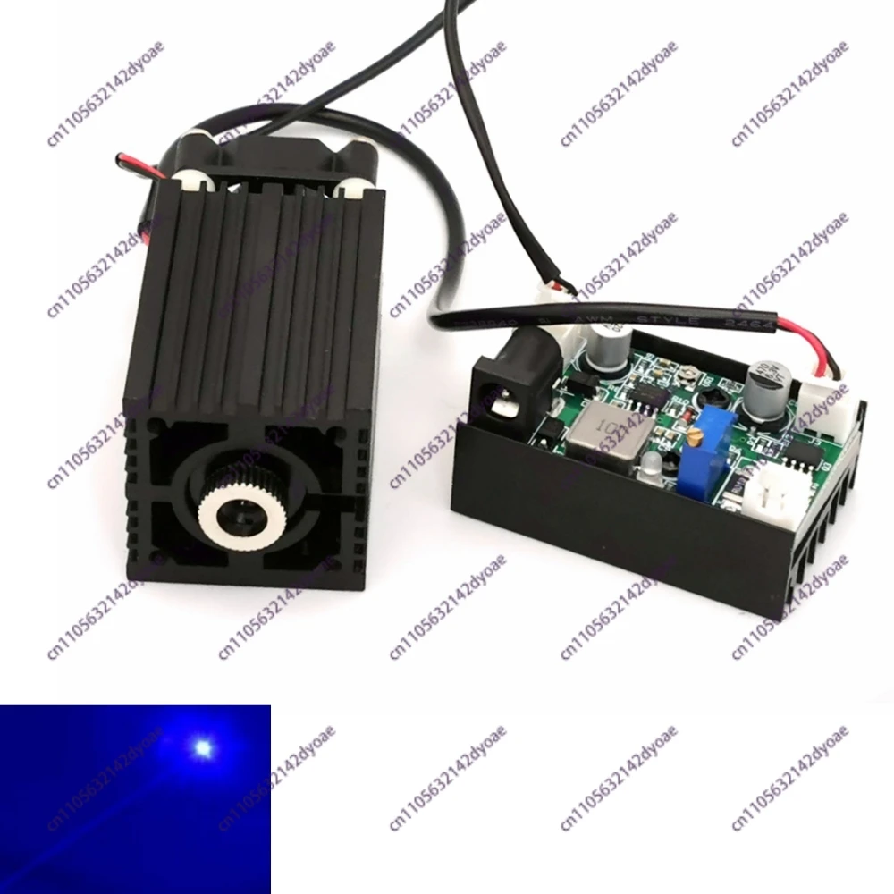 

Powerful Focusable 445nm 450nm Blue Laser Dot Module 50mw 100mw 2W 4W DC12V Power Adapter