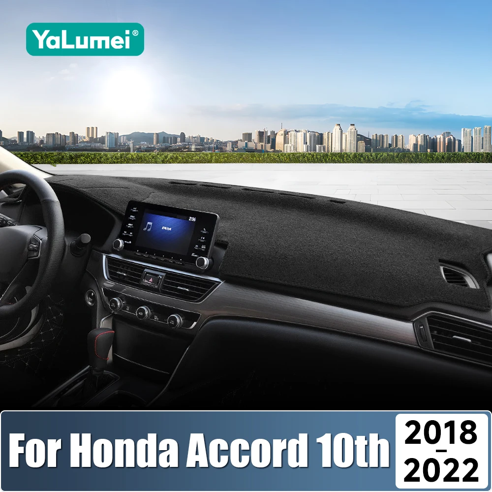 Für Honda Accord 10th 2018 2019 2020 2021 2022 Auto Dashboard Sonnenschutz Abdeckung Matte Instrument Panel Vermeiden Licht Pad zubehör