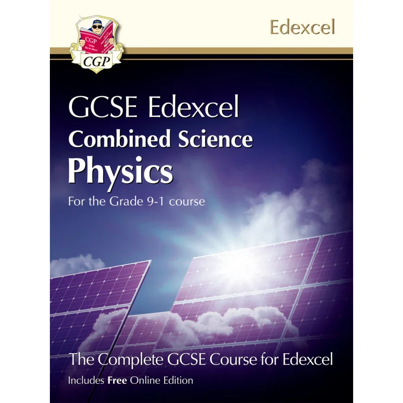 

GCSE Комбинированная студенческая книга по физике Edexcel с онлайн-изданием CGP TEAM 9781782948179