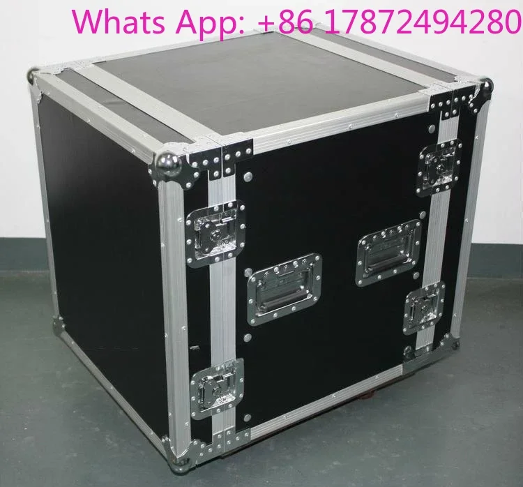 12U anti-shock DJ flight case