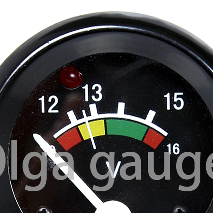 60mm For MTZ Tractor Volt Meter 10-16v with lamp Excavators bulldozers agricultural machinery instruments olga gauges ЭИ8006-2
